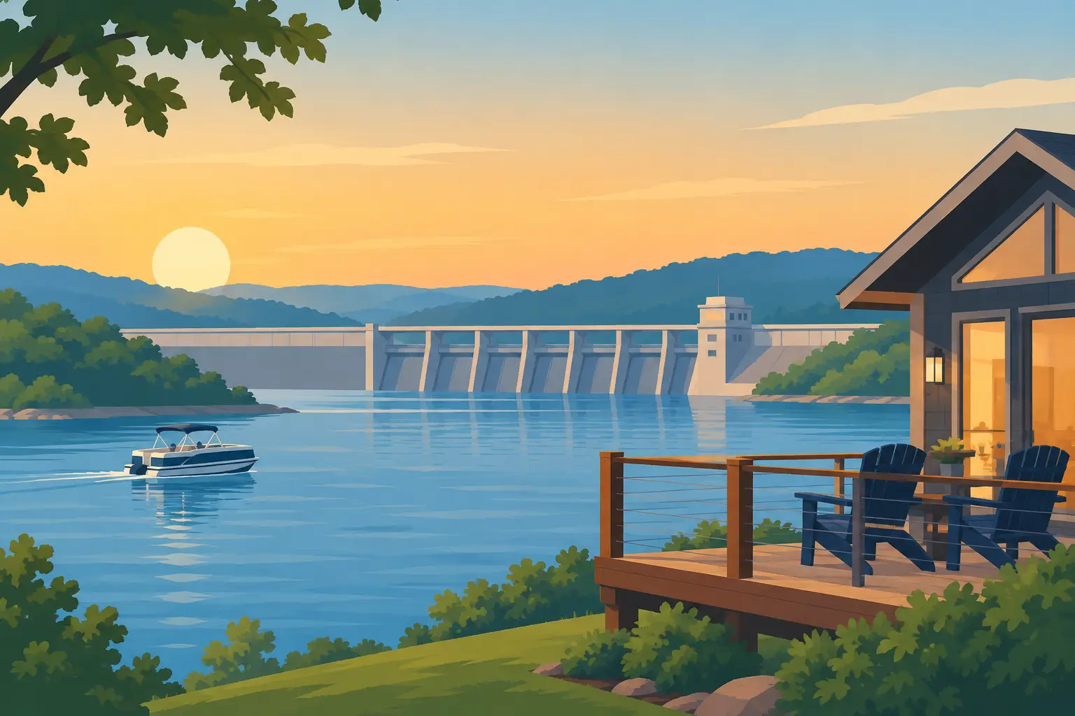 Bagnell Dam Lodging for Lake-First Weekends