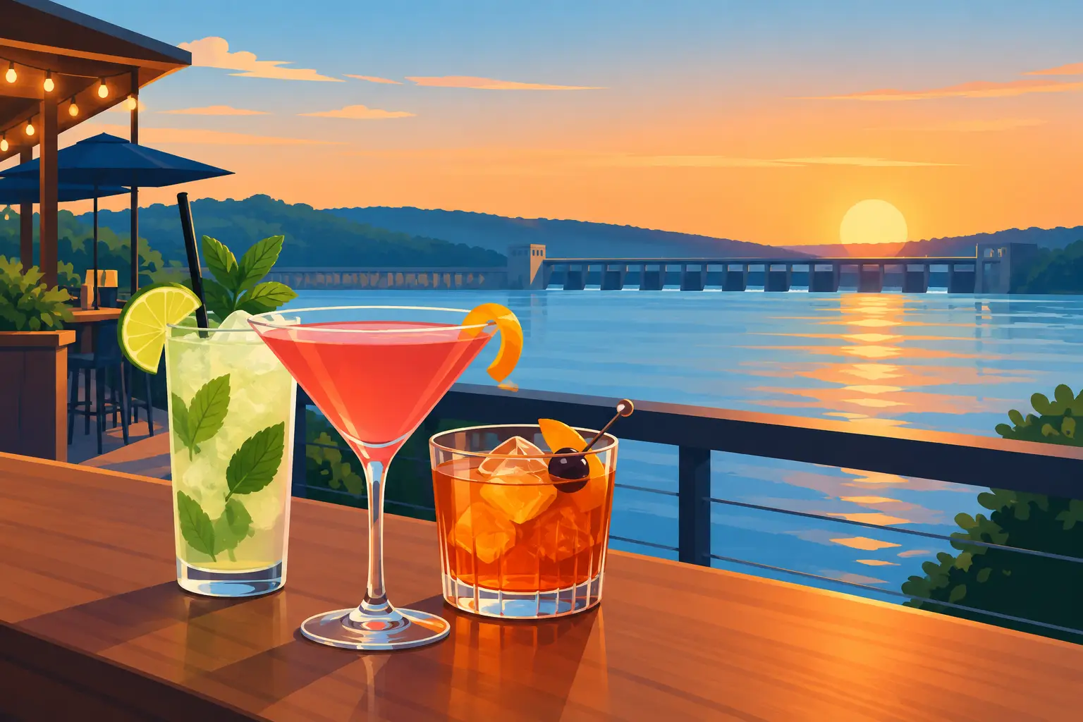 Cocktails on Bagnell Dam Strip Worth Ordering