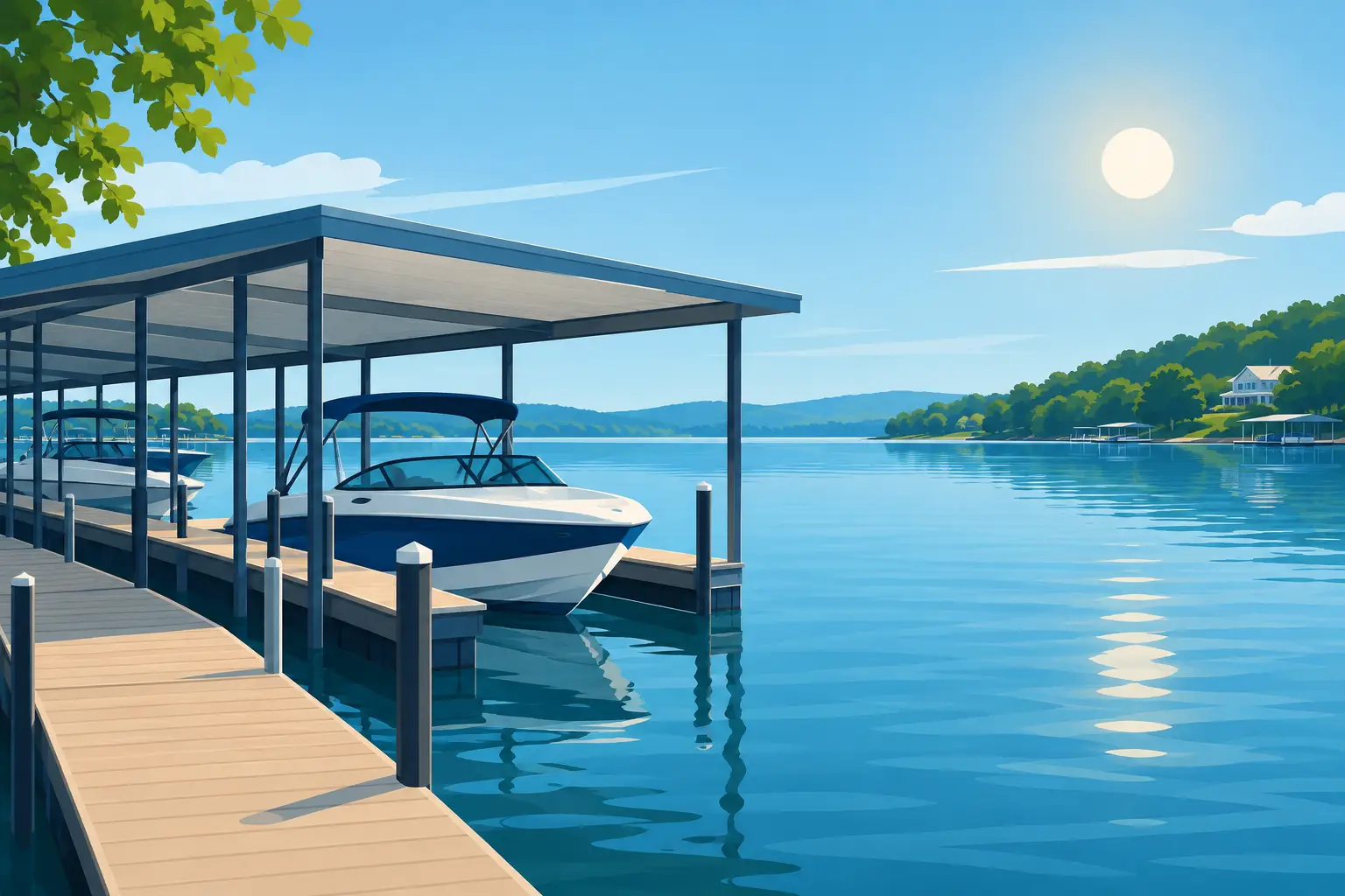 Lake Ozark Boat Slip Rental for a Better Weekend