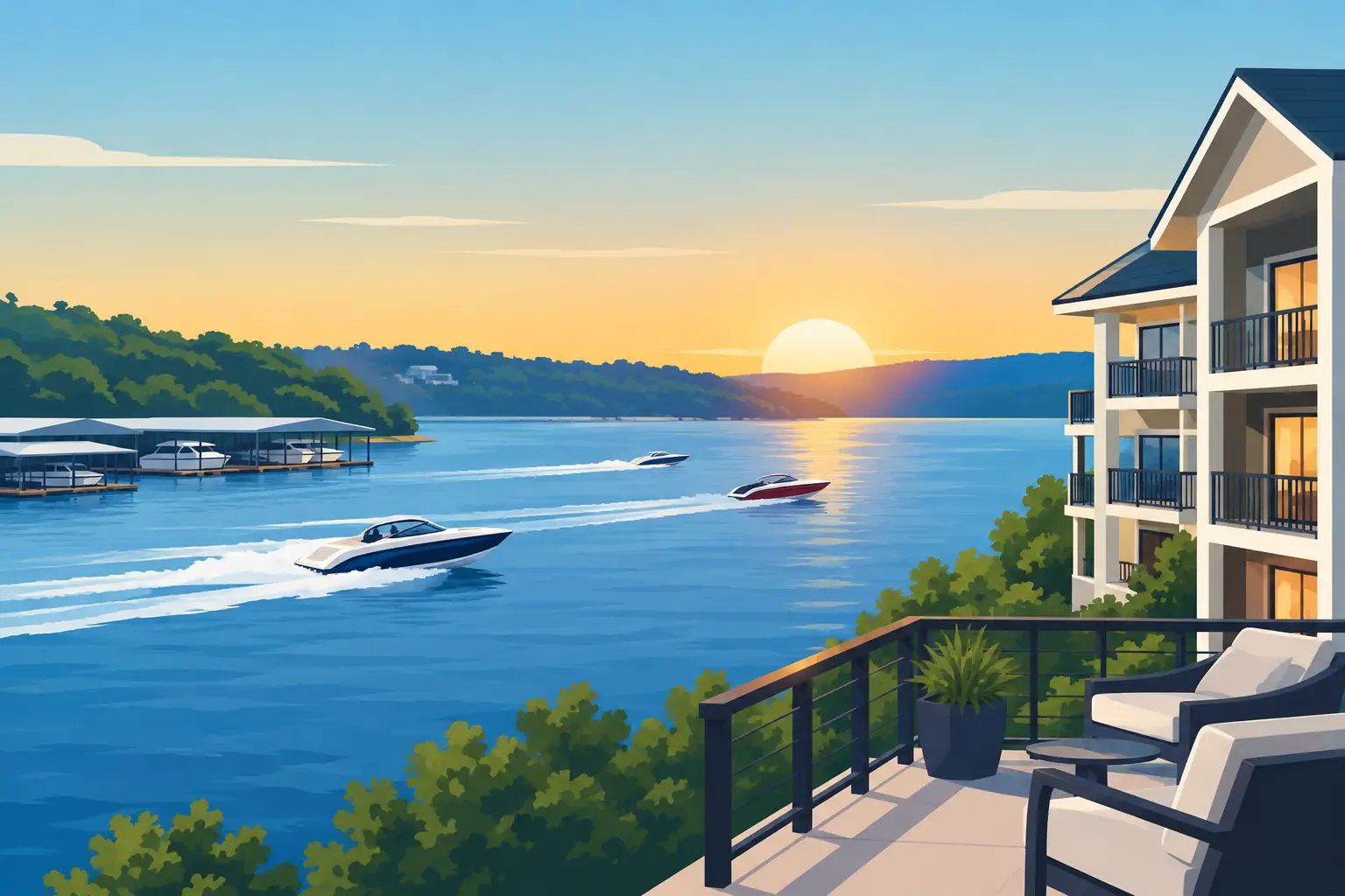 Lake Ozark Shootout Lodging Near the Action