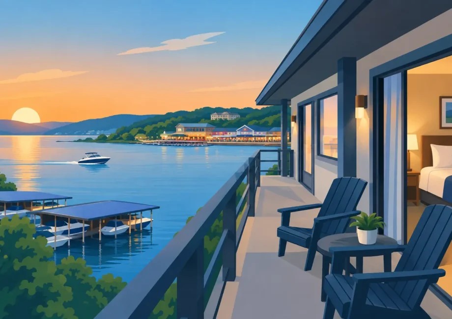 Lake Ozark Studio Motel for Strip Weekends