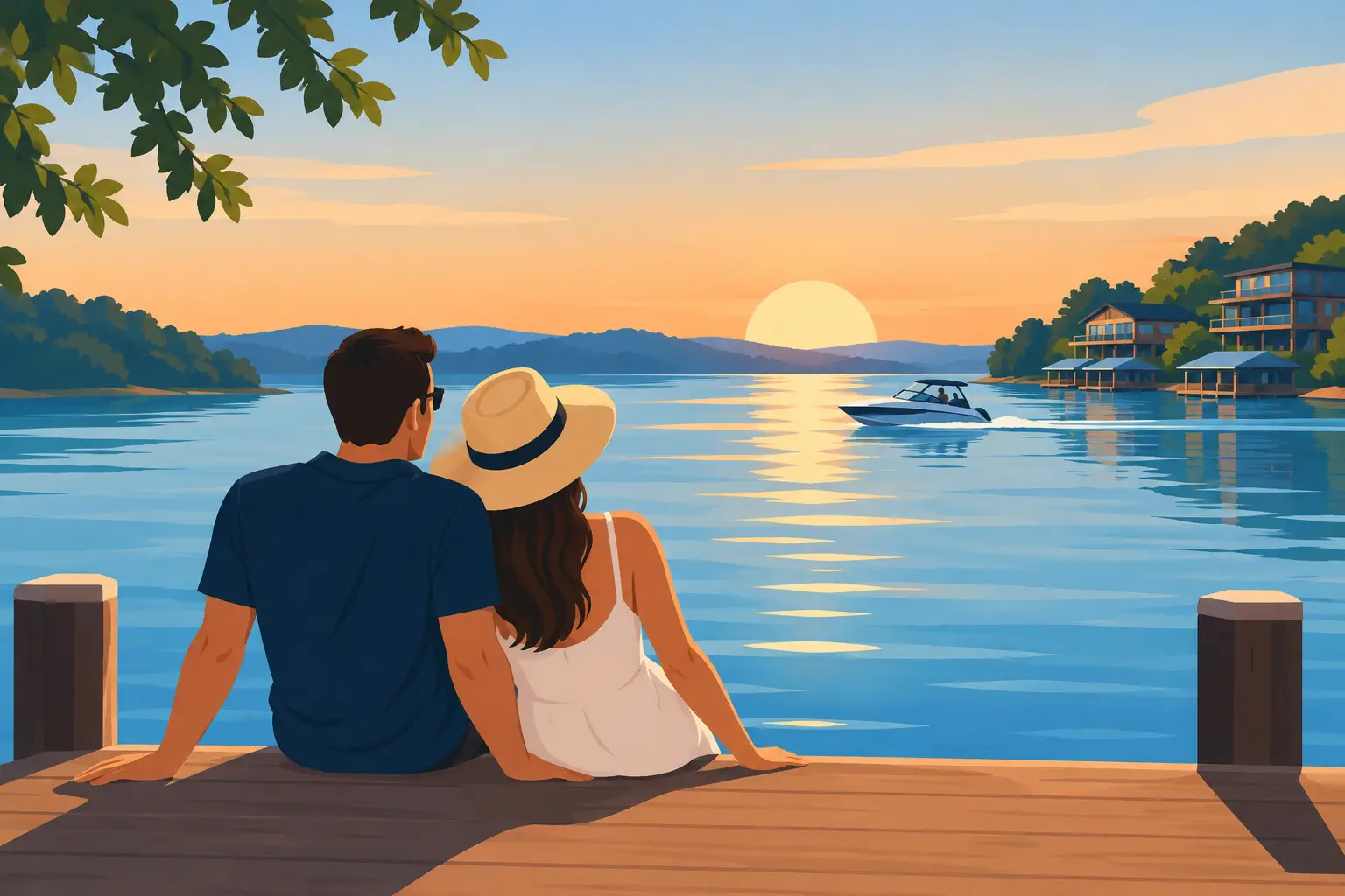 Lake Ozarks Couples Getaway: Stay Close to It All